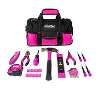 The Original Pink Box Juego de herramientas y bolsa de 40 piezas, color rosa