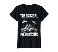 The Original Pyramid Scheme Camiseta gráfica económica, Mujer, Negro, M