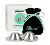 The Original Silver - Juego de 2 gorros de lactancia para recién nacidos, pezones para lactancia, sin necesidad de crema para pezón, esenciales para recién nacidos