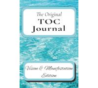 The Original TOC Journal: Vision & Manifestation Edition in Swimming Pool Blue | 6x9 inches, 100 pages | Gift for friend, new bride, engagement, vacation and travel