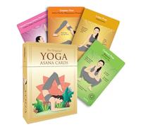 The Original Yoga Asana Cards - Deck de entrenamiento con más de 120 poses - Secuenciación con colas y nombres en sánscrito para principiantes y profesores - Regalo