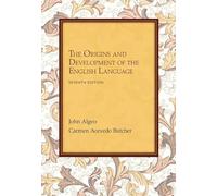 The Origins and Development of the English Language