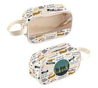 The Outsiders - Bolsa de maquillaje con cremallera para regalo musical de teatro musical The Outsiders, 19c-bag67