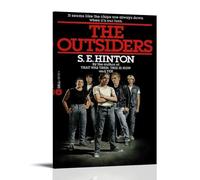 The Outsiders - Cuadros decorativos impermeables y resistentes a las manchas, para sala de estar, dormitorio, oficina, marcos libres, pósteres de alta definición, decoración creativa del hogar, estilo