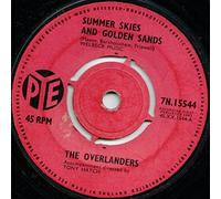 The Overlanders - The Overlanders - Summer Skies And Golden Sands - 7" Single 1963 - Pye Records 7N.15544 - UK Press