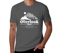 The | Overlook | Hotel | The | Shining | Stanley | Kubrick | King - Camiseta para hombre, Estilo gris oscuro, S