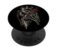 The Overlord/Anime de Ainz/Avatar Mundial del Rey de los Muertos vivientes PopSockets PopGrip Adhesivo