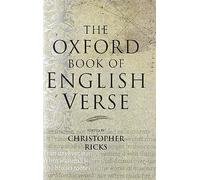 The Oxford Book of English Verse
