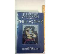 The Oxford Companion to Philosophy