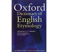 Diccionario Oxford de Etimología del Inglés – Oxford University Press