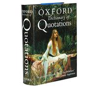 The Oxford Dictionary of Quotations