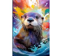 The Painted Menagerie | Olliver: Daily Planner with Colorful Animal Cover - Undated Weekly Organizer - 4 Pages per Week - 6x9 Softcover Journal for ... your days with a touch of wild beauty.