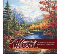 The Painterly Landscape: Volume 1: Adult Fine Art Coloring Book: 50+ Scenic Nature Illustrations Inspired by Classic Landscape Painting Styles ... Coloring Books: Masterpieces by Magpie Press)