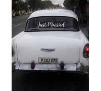 The Paisley Box Calcomanía para Auto Just Married