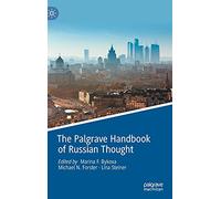 The Palgrave Handbook of Russian Thought