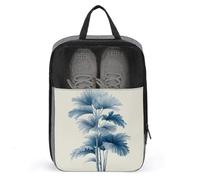 The Palm Tree - Bolsa para zapatos de golf, color azul índigo para viajes, uso diario, antipolvo
