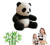 The Pandy - Curación emocional bajo demanda, peluche de panda realista, curación emocional del panda, movimiento de abrazo de pandy, para aliviar el estrés y comodidad (1 unidad)