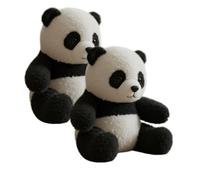 The Pandy - SanacióN Emocional A Pedido, Panda De Peluche Realista Para Apoyo Emocional, El Primer Peluche Que Te Devuelve El Abrazo, Pelaje Ultra Suave Y DiseñO Que Te Da Un Abrazo (2 piezas)