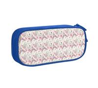 The Paris Tower and A Bicycle - Bolsa ligera para bolígrafos, escuela, universidad, oficina, viajes, niños, niñas y adultos, Blue, Talla única, Juego de mochila escolar