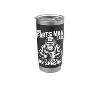 The Parts Man dijo que es solo un auto de reparación de 02 sensores, chicos Vaso térmico de acero inoxidable de doble pared
