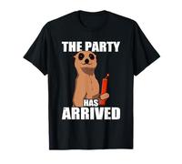 The Party has Arrived Pirotecnista de Fuegos Artificiales 4th of July Camiseta
