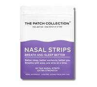 The Patch Collection Tiras nasales para mejorar la respiración y el sueño | Tela 100% no tejida (paquete de 30)