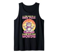 The Path To Inner Peace Begins With Four Words - Camiseta sin Mangas