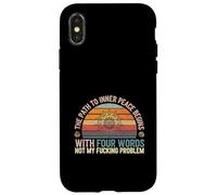 The Path To Inner Peace Begins with Four Words |- Carcasa para iPhone X/XS