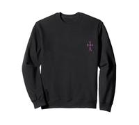 The Pave Diamonds Amethyst Cross Sudadera