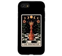 The Pawnstar Chess Player Master Tarot Card Witchy Moon Carcasa para iPhone SE (2020) / 7/8