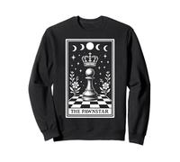 The Pawnstar Chess Player Master Tarot Card Witchy Moon Sudadera