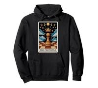 The Pawnstar Chess Player Master Tarot Card Witchy Moon Sudadera con Capucha