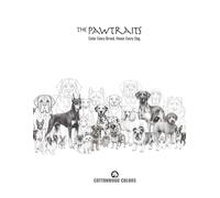 The Pawtraits: Color Every Breed. Honor Every Dog. - An 80-Breed Coloring Book & Dog Encyclopedia for All Ages (Cottonwood Colors Coloring Collection)