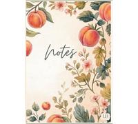 The Peach Edition: The Seasonal Harvest Collection: A4 Large Blank Sketchbook & Journal - 120 Unlined Pages - Summer Edition