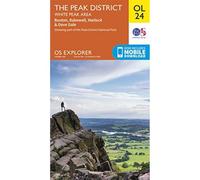 The Peak District: White Peak Area: OL 24 (OS Explorer Map)