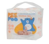 The Pee & The Poo - Cambiador desechable 40 x 60 cm - 15 uds