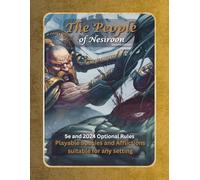 The People of Nesiroon - 5e and 2024 Optional Rules with origin stories: Playable Species and Afflictions suitable for any setting: Each Species includes unique Feats and Spells