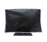 The Perfect Dust Cover Cubierta de nailon negro compatible con monitores LEDLCD de 24 pulgadas, antiestática e impermeable para monitor de 23 pulgadas de ancho x 3 pulgadas de profundidad x 16