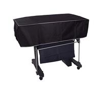 The Perfect Dust Cover LLC Cubierta corta de nailon negro para impresora inalámbrica Epson SureColor T2170 de 24 pulgadas, antiestática resistente al agua, dimensiones 38 pulgadas de ancho x 28
