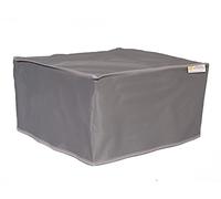 The Perfect Dust Cover LLC Cubierta de vinilo gris plateado para impresora láser de color Brother HL L8350CDW, antiestática e impermeable, dimensiones de la cubierta 40,6 cm de ancho x 49,1 cm de