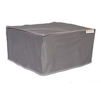 The Perfect Dust Cover LLC Funda de vinilo gris plateado para impresora láser Kyocera Ecosys P3155dn, antiestática y resistente al agua, dimensiones de 38 cm de ancho x 40 cm de profundidad x 30 cm