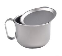 The Perfect Solution - Taza de café compacta y ligera de 500 ml (con tapa)