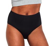 The Period Company - Ropa interior de algodón orgánico de cintura alta absorbente para mujer, flujo pesado, bragas menstruales resistentes a fugas, incontinencia, súper absorbente y comodidad durante