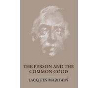The Person and the Common Good