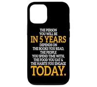 The Person You Will Be In 5 Years Empresario Motivación Carcasa para iPhone 12/12 Pro