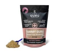 The Pet Guru - Colonador de abdomen para perros, 200 g, salud natural del perro, pre y probiótico, mejora la inmunidad, problemas de las glándulas anales, alivia el malestar estomacal, diarrea,