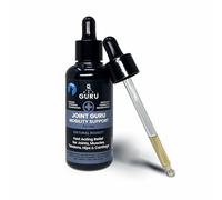 THE PET GURU Joint Guru - Suplemento de movilidad para gatos, 100 ml, apoya naturalmente la vitalidad de la flexibilidad, salud del gato, articulaciones, tendones, caderas, antiinflamatorio