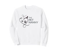 The Pet Nanny Pet Sitting Pet Watcher Pet Sitter Perro y Gato Sudadera