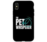 The Pet Whisperer Estetoscopio Medicina Veterinaria Carcasa para iPhone X/XS