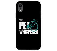 The Pet Whisperer Estetoscopio Medicina Veterinaria Carcasa para iPhone XR